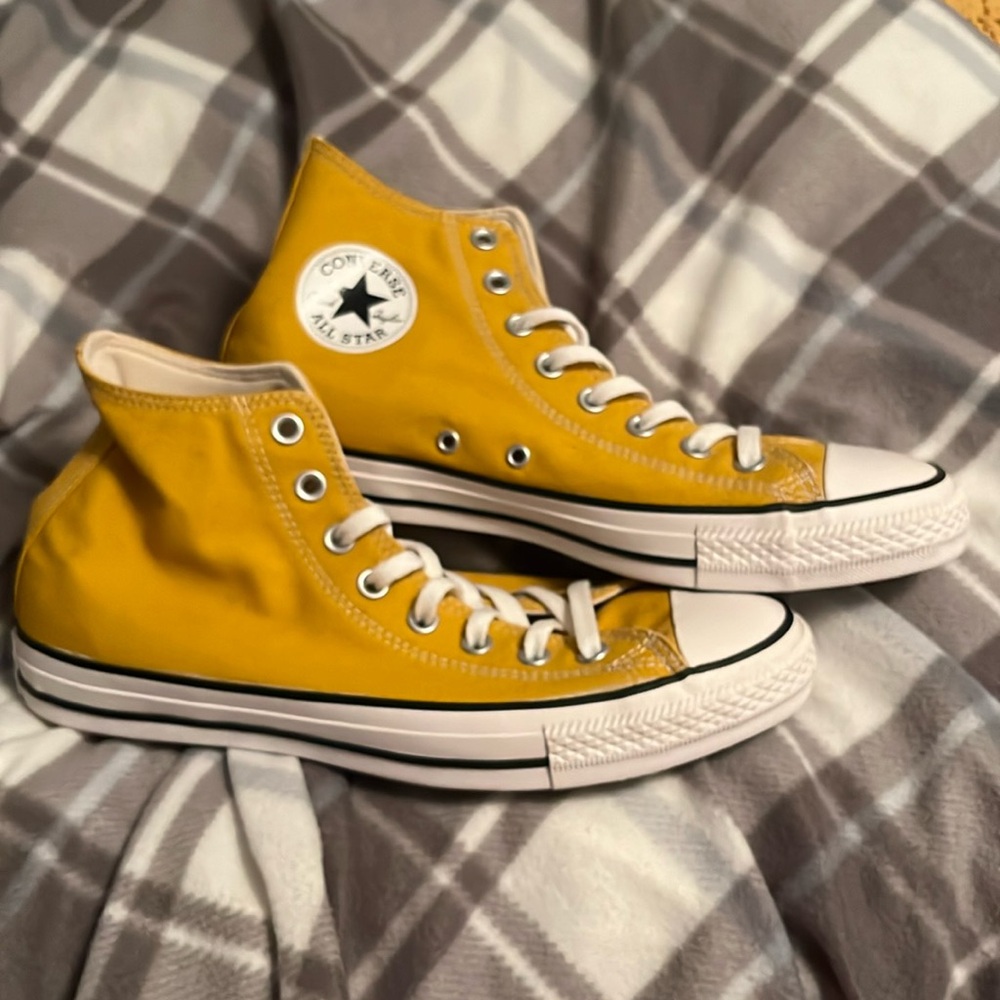 Yellow Converse